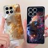 For Xiaomi Poco F8 Pro Case Cute Lion Fashion Painted Cover Soft Slim Phone Case For Xiaomi Poco F8 Ultra F8Pro F8Ultra 5G Shell