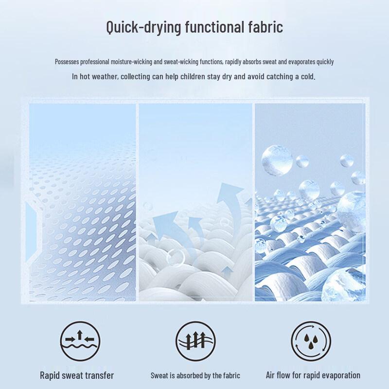 Zhong'aoda Unisex Quick-Dry Raglan Short Sleeve T-Shirt