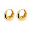 Minimalist Oval Ear Cuffs & Hoop Earrings: 2023 Trendy Niche Women's Jewelry