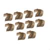 10 -piece Leave Napkin Rings Decoration