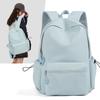 New schoolbag for women, INS style campus minimalist lightweight backpack, Korean style versatile forest-style middle and high school backpack