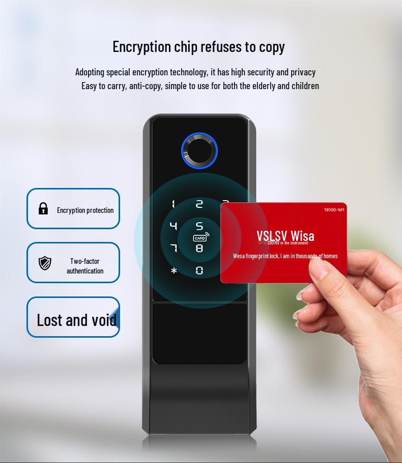 Waterproof Outdoor Fingerprint Lock - Smart, Old-Fashioned Iron Gate Door Lock with Tuya & Password Function.