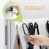 Aieve Magnetic Kitchen Tool Hook, Kitchen Hook for Kitchen Accessories and Tool Storage, Weight Capacity Approximately 1.5kg, White