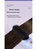 Rechargeable Wireless Comb for Curling & Straightening: Negative Ion Hair Care, Non-Damaging, Dual-Purpose, Portable & Cordless