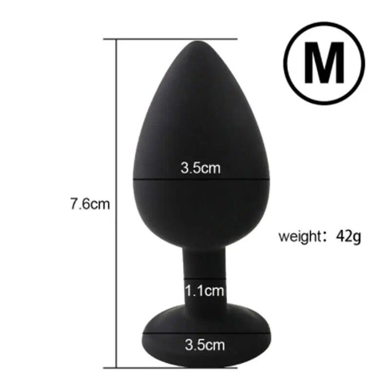 Prostate Massager Anal Butt Plug Anus Expandable Bdsm Bondage Sex Buttplug Erotic Accessories Bullet Vibrator Sex Toys For Woman