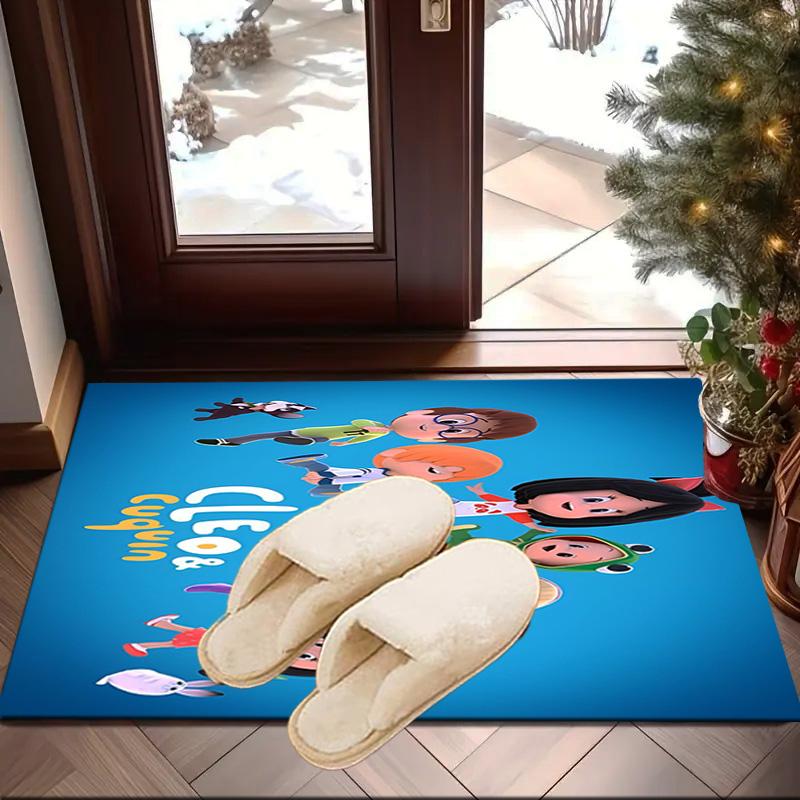 Cleo And Cuquin Area Rug Office Rug, Chair Rug, Decor Carpet Livingroom Bedroom Mat, Large Size Fan Gifts Christmas Gifts