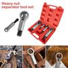 4pcs/1set Heavy-Duty Nuts Splitter Tools Set Nut Breaker Tool Durable Portable Manual Remover Extractor Hand Splitting Tool