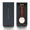 Daniel Wellington Classic Cambridge Watch DW00100006 Rose Gold with Leather Strap, 40mm