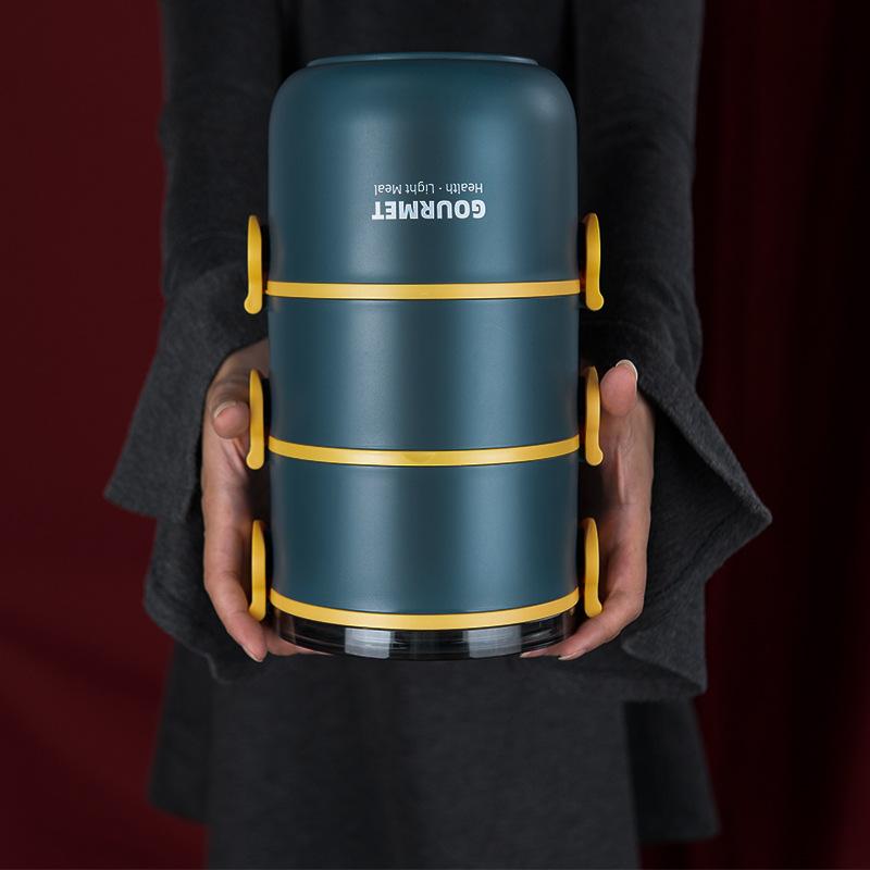 Mat Termoskanna Isolerade Sopptermosflaskor Rostfritt Stål Matlåda Drickmugg Bento Matlåda Kvinnor Varm Matbehållare