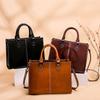 Cowhide Women's Tote Bag 2026 New High Quality Shoulder Bag Genuine Leather Designer Luxury Crossbody Bags Female Handbags 881