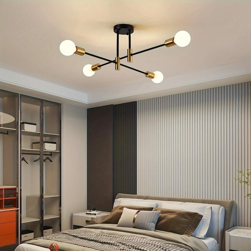 Minimalism Ceiling Light Without Bulb Modern Industrial Pendant Light for Living Room Dining Room Bedroom Kitchen Cafe