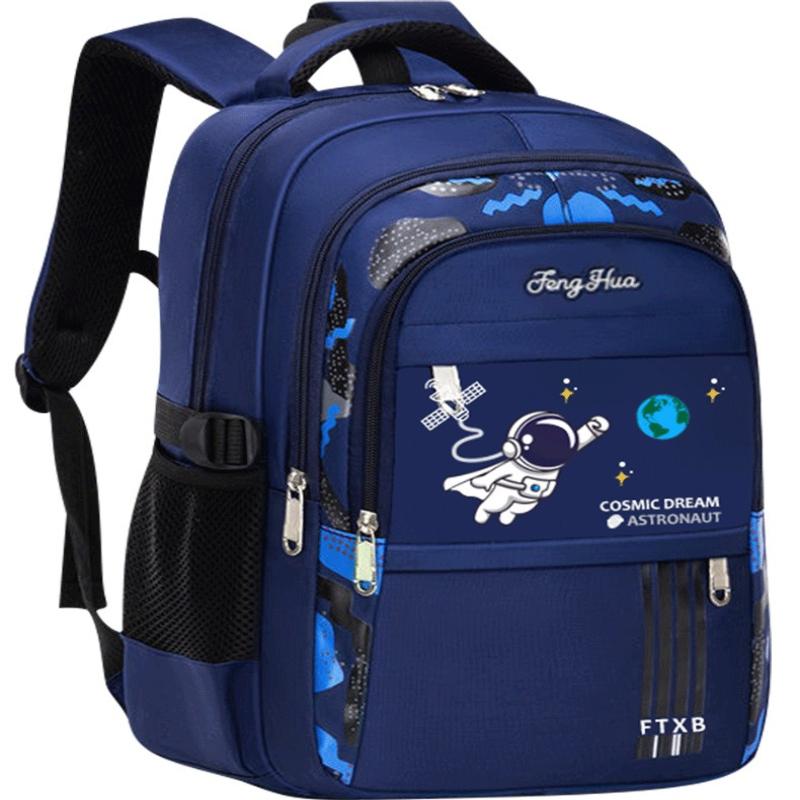 1Pc Kids Backpack Children School Bags for Boys Astronaut School Backpack Waterproof Primary Book Bag
