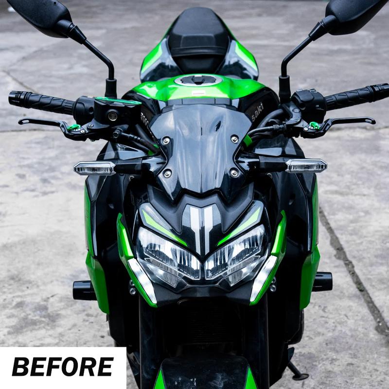 For KAWASAKI Z900 Z650 Ninja 650 ZX4R ZX4RR ZX6R ZX10R versys 650 Motorcycle Front Rear Turn Signal Light Guard Protector Z 900