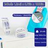 COSIMIXO Spender 24 Rollen Kristallklar x x Großpackung Transparentes Büro-Schreibwarenband für Zuhause und Bastelräume zum Geschenkverpacken Nachfüllungen, Klebeband, 3/4"