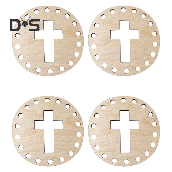 

Набор для пасхального творчества «сделай сам», религиозный символ, набор для пряжи, деревянное украшение для пасхального подарка, воскресной школы, семьи, пасхальных корзин B