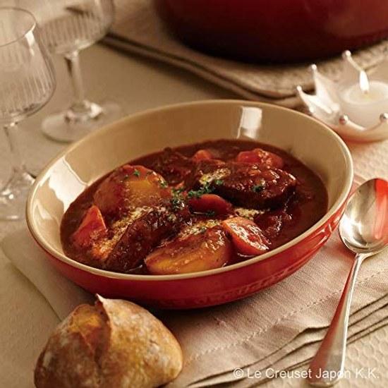 Piatto Fondo Tondo Le Creuset 20 cm Arcobaleno Resistente al Calore Freddo Compatibile Microonde Forno Set 5 Piatto Pasta Curry Gratin Prodotto Ufficiale Giappone