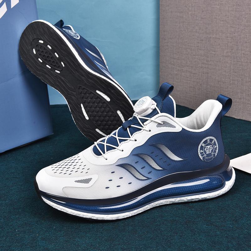 

Sneakers Popcorn High Elastic Shock Absorption Casual Shoes Couples Mesh Breathable Ultra Light Running Shoes Fashion Trendy Shoes Men and Women 45