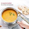 Supor 304 Stainless Steel Non-stick Milk Pot for Babies and Toddlers, Ideal for Cooking Noodles and Frying.