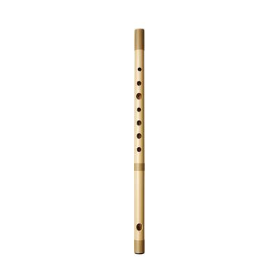 Toyama Musical Instruments AULOS Shinobue bambusowy Shuzan C (Japońska flet) (8-dołkowy, klucz) AS-8