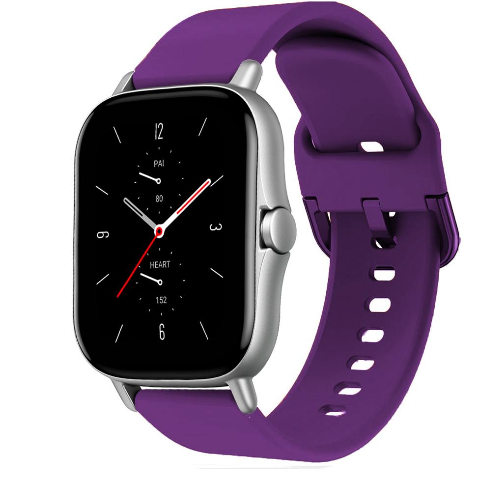 20mm 22mm Silicone Band For Amazfit GTS 4/3/2/2e/Mini/GTR 4 3 3 pro/GTR2/2e/stratos 2/3 Watch Bracelet Correa Amazfit Bip Strap