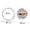 Diamond Car One-Click Start Stop Button Sticker Decorative Ring for Cadillac ATS BLS CT4 CTS SRX XT5 XT6 XTS Escalade Deville