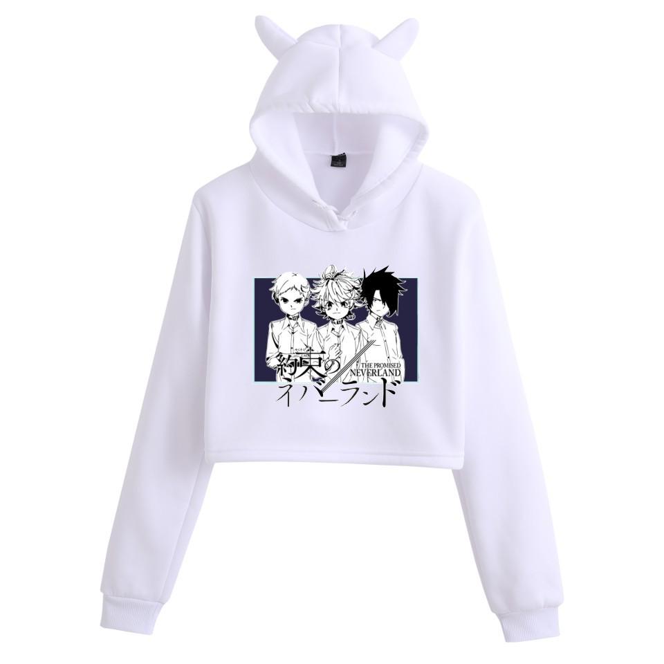 Anime "The Promised Neverland" Women's Hooded Long Sleeve Hoodie