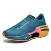 Zapatillas Negras Zimni de Tacón Grueso Zapatos Tejidos para Hombre Zapatillas Hombre Entrenamiento Deporte Beskete Nueva Temporada Equipo Atleta Interesante
