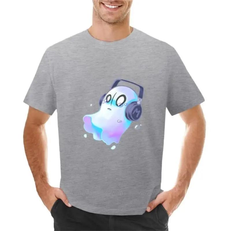 Cotton Men T-shirt Napstablook T-Shirgraphic Tees Graphic T Shirt Aesthetic Clothing Mens Tall New Black Tshirt for Boys