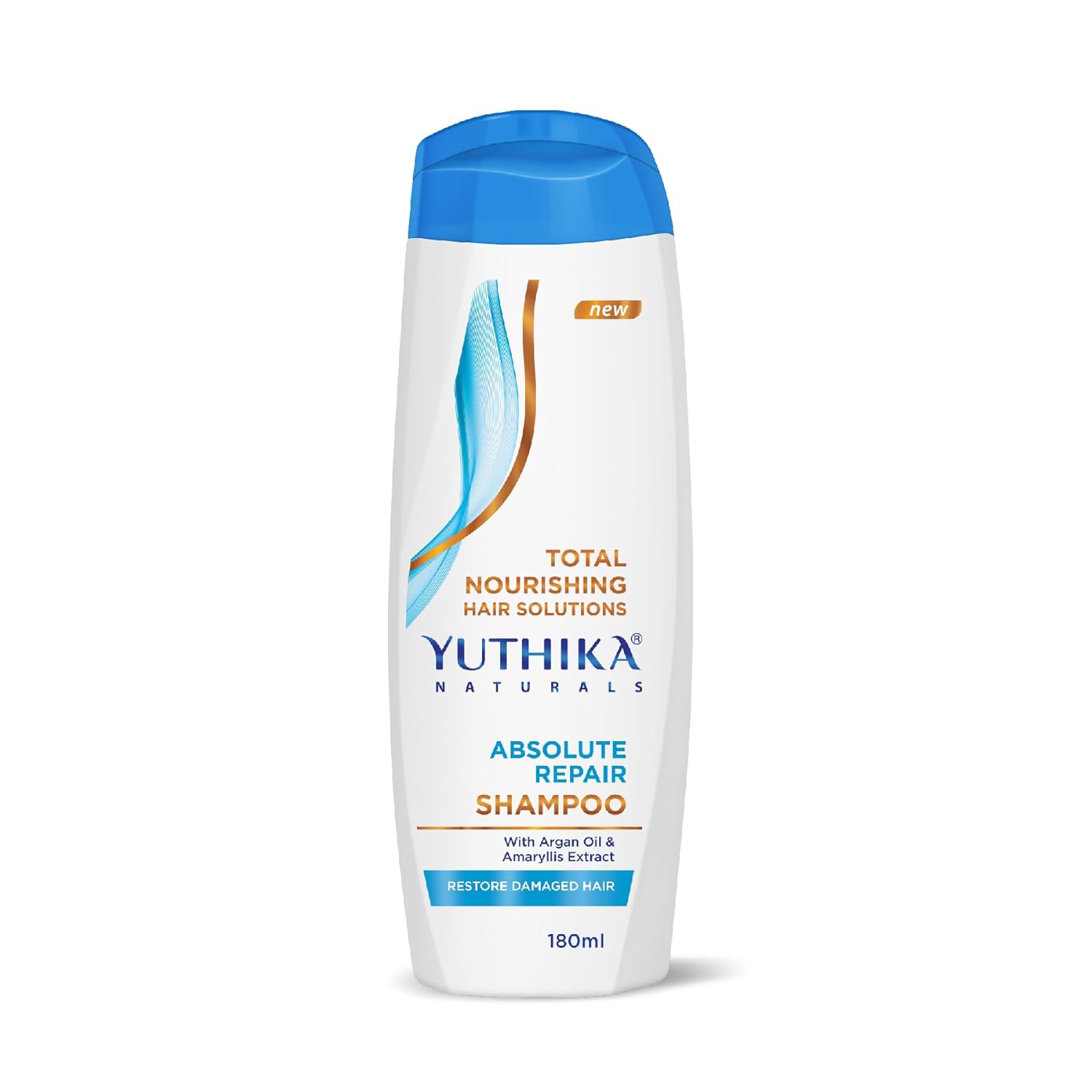 Yuthika Absolute Repair Shampoo For Damaged Hair 180ml | Total Nourishing Hair Care For Men & Women