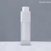 15ml 30ml 50ml Empty Airless Pump Bottle Rotate Cosmetic Container Frosted Double-layer Thickened Square Lotion