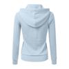 Herfst Winter Dames Jas Trekkoord Capuchon Ritssluiting Lange Mouwen Pure Kleur Slim Fit Elastische Manchetten Cardigan Zakken Sport Fitness Jas