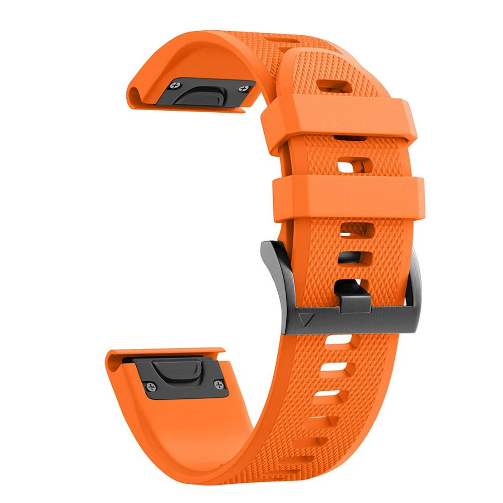 22 26mm QuickFit Silikonarmband für Garmin Fenix 7X 7 Pro 51 47mm 6X 6Pro Solar 5 5X Plus MARQ Mk2i Mk2 Smartwatch-Armband