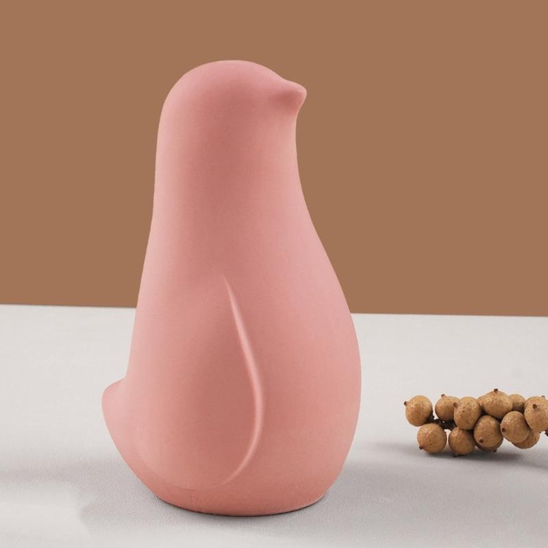 Desk Ornament Mould Flexible Silicone Mold for Bird Figurine Shaped Decoration Gypsum Molds Jewelry Making Supplies