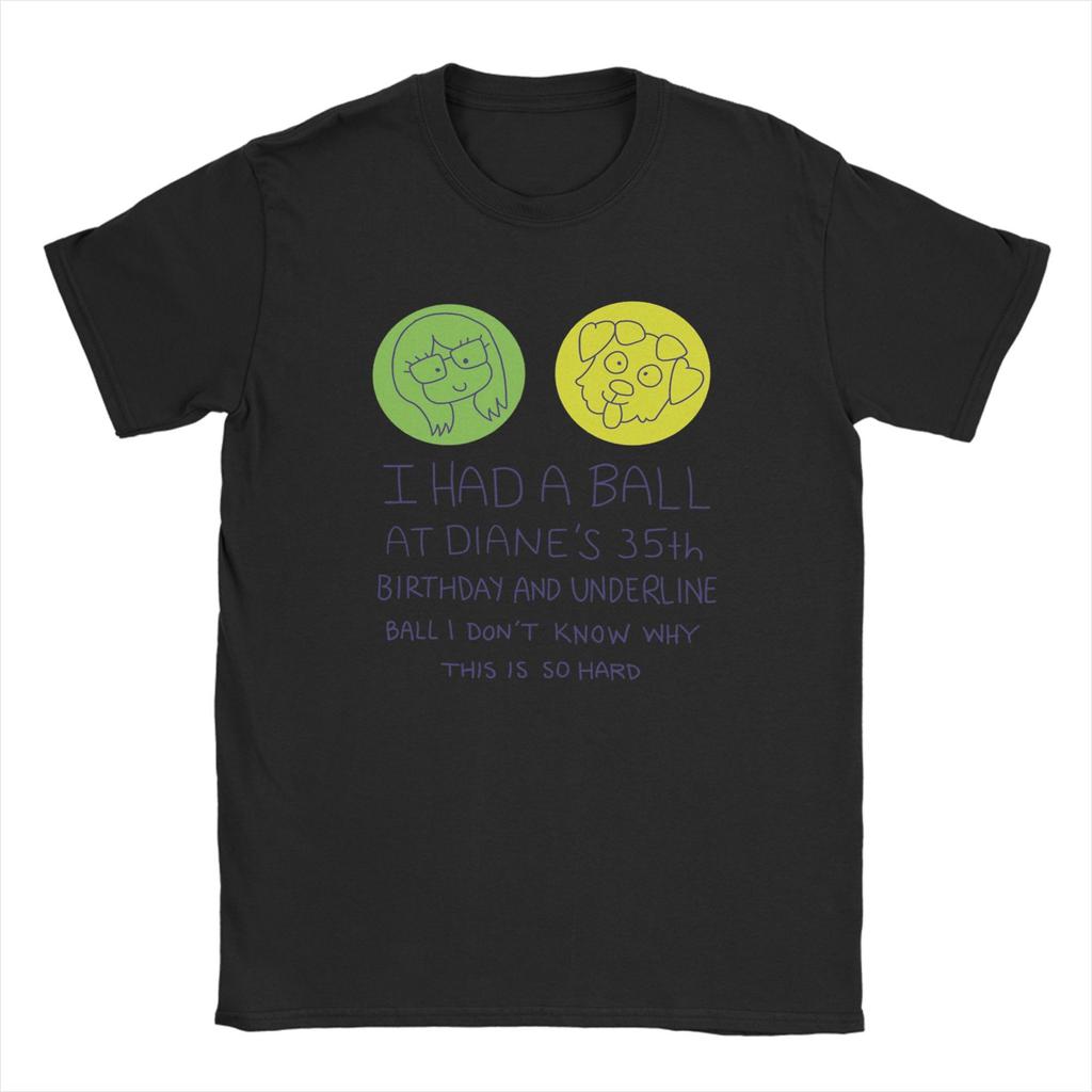 Men's I Had a Ball at Dianes 35th B-BoJack H-Horseman T Shirt I Had a Ball at Dianes 35th 100% Tee Shirt Gift Idea T-Shirt