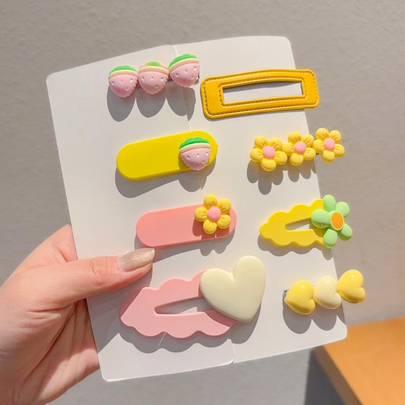 2024 Bunte Entenschnabel-Haarspangen für Mädchen - Niedliche Seitenscheitel & Frizzige Haarnadeln Kinder-Kopfschmuck