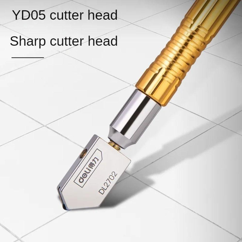 

Hard Roller Glass Scratcher Durable Manual Cutter Scribbing Tool Glass Cutter DIY Craft 3-12mm