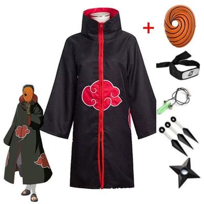 Anime Ninja Akatsuki Cosplay Kostým Uchiha Itachi Sasuke Sasori Pain Skupinové Oblečení, Klasická Postava