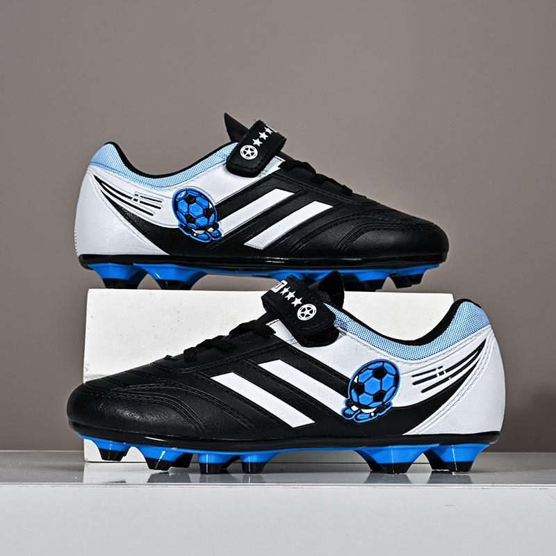 Kids Soccer Shoes Society FG School Football Boots Cleats Grass Sneakers Boys Girls Outdoor Athletic Training Sports Footwear