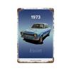 Metal Tin Poster 80s GTI Sports Classic Car Retro Metal Tin Sign Plaque Poster for Bar Club Wall Home Vintage Wall Plate Pendant