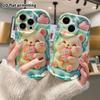Phone Case: 2D Flat Design Suitable for iPhone 18 17 16 15 14 13 Pro Protective Case, Popsicle Hamster, Perfect Christmas and Halloween Holiday Gift