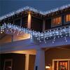 Led Lights Christmas Lights Waterfall Outdoor Decoration 5M Droop 0.4-0.6m Curtain String Lights Party Garden Eaves Decoration