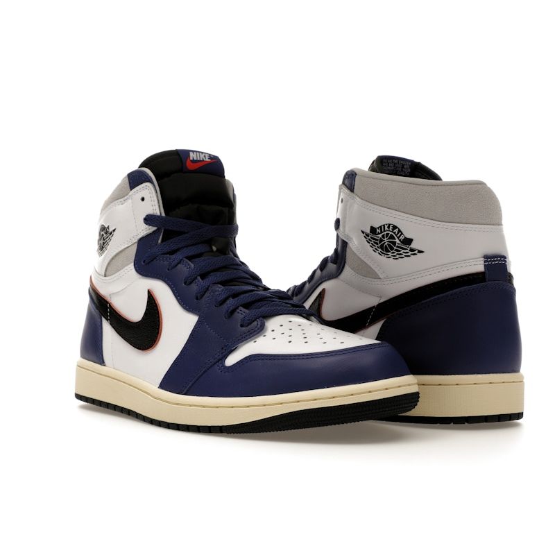 Air Jordan 1 Retro High OG Rare Air - Deep Royal Blue Men Sneakers White Black Neutral-Grey DZ5485-100