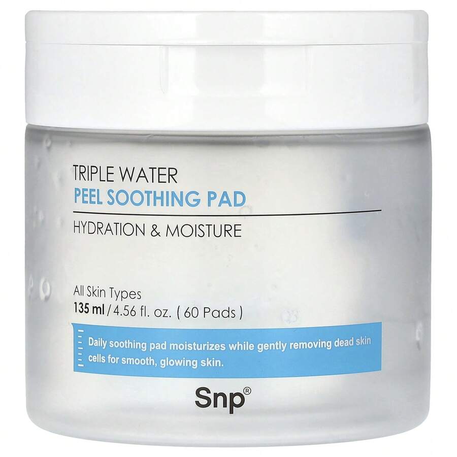 

SNP Triple Water Peel Soothing Pad,135ml(60ea)