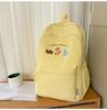 School Bag New High-Value Japanese Ins Fresh Sweet Cute Cartoon Backpack for Middle and High School Students Simple and Lightweight Backpack