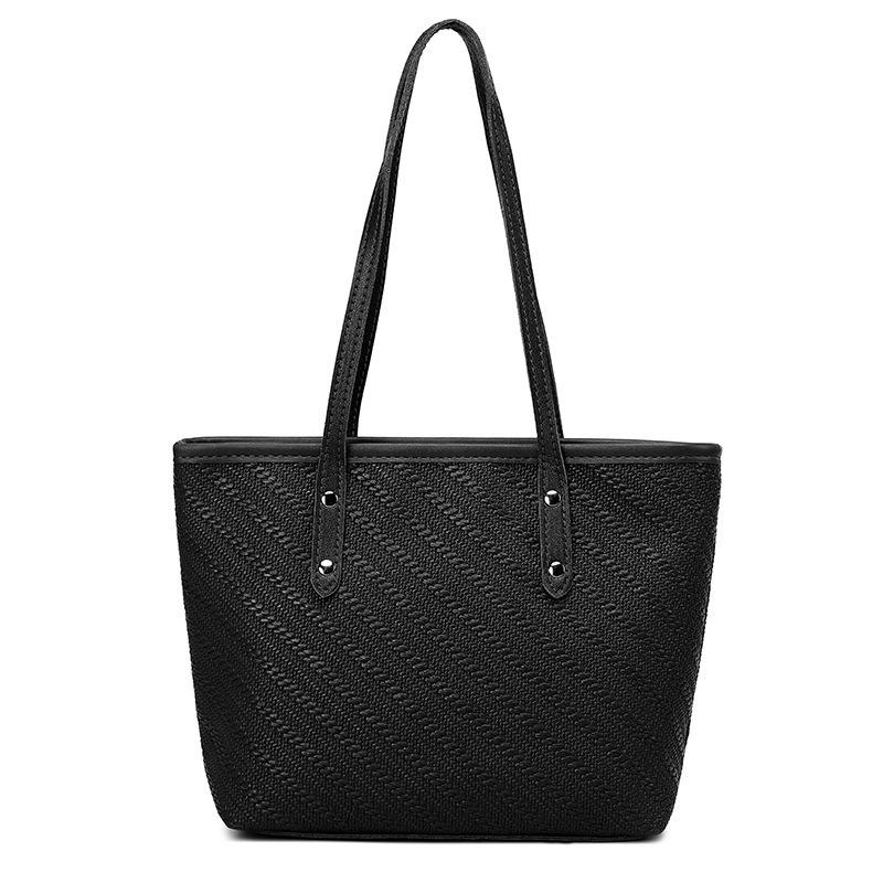 New handbag shoulder bag commuter tote bag fashion simple handbag tote bag one piece