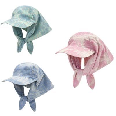 Mode Was Kleur Hoofddoek Hoed Verstelbare Katoenen Hoed Comfortabele Sjaal Hoofddoek Hoed Voor Vrouwen en Meisjes Dagelijks Gebruik