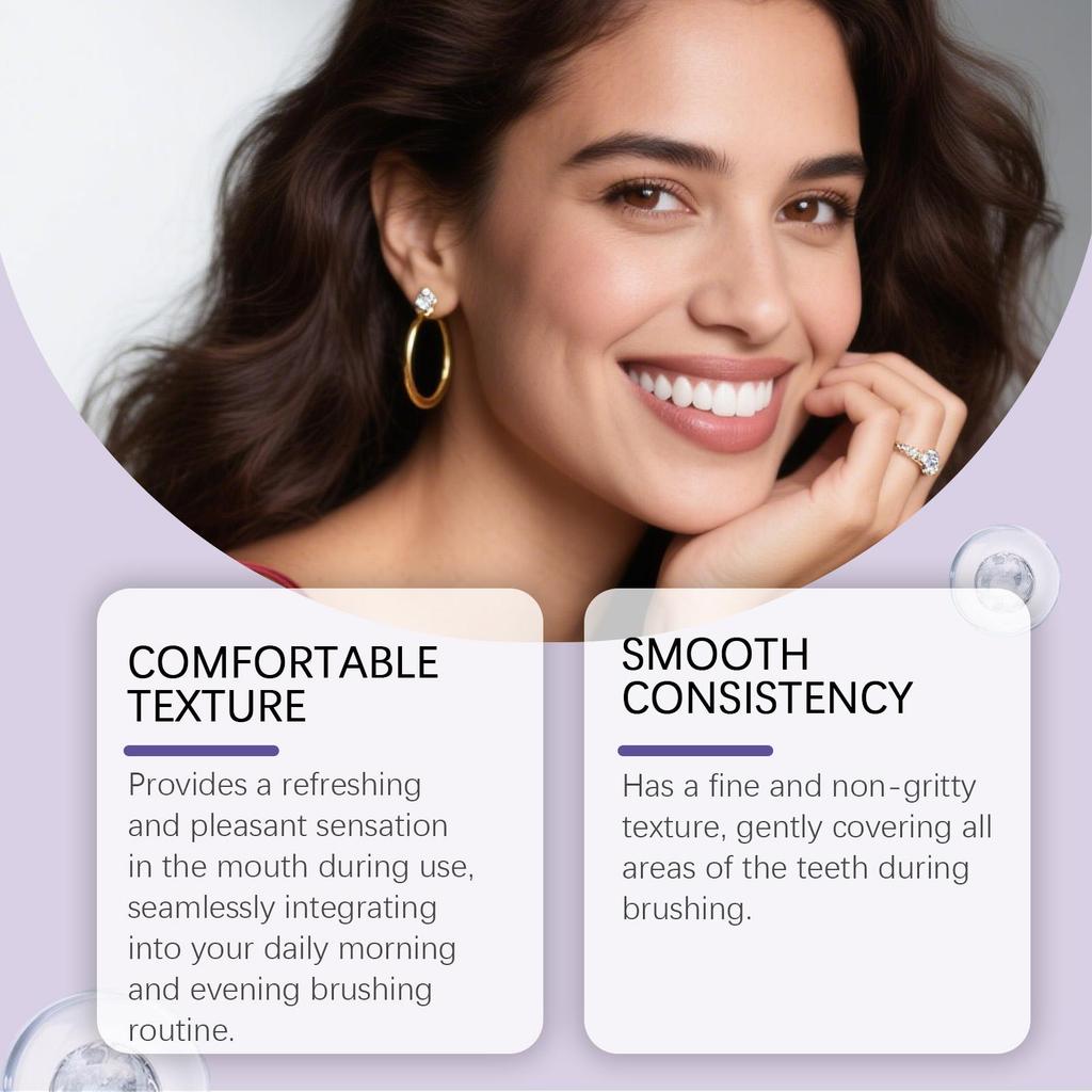 Mild Formula Toothpaste, Refreshing Oral Cleanser for Daily Dental Care & Fresh Breath