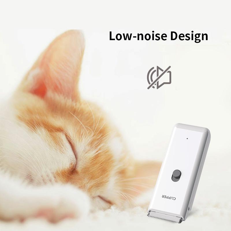 Silent Electric Waterproof Pet Grooming Trimmer for Cats & Dogs