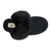 (WMNS) UGG Scuff Sis Slipper 'Black' Women's 1122750-BLK