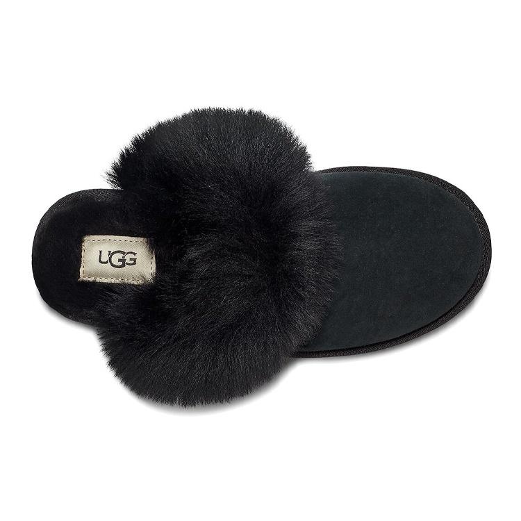 (WMNS) UGG Scuff Sis Slipper 'Black' Women's 1122750-BLK